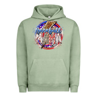 Pigment Oil Green baseball mama Urban Hoodie - RacoonDesign