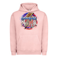 Pigment Salmon baseball mama Urban Hoodie - RacoonDesign