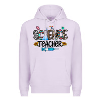 Lilac science teacher Premium Hoodie - CowhideDigitalArt
