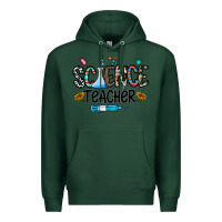Sports Green science teacher Premium Hoodie - CowhideDigitalArt