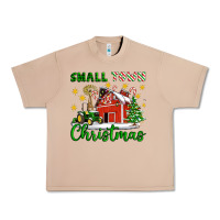 Burro Small Town Christmas Urban Heavy Tee - Artiststas