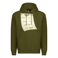 Army Green test sheet fa element Premium Hoodie - FaDigitalArtStudio