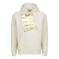 Oatmeal Heather test sheet fa element Premium Hoodie - FaDigitalArtStudio
