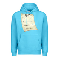 Ocean Blue test sheet fa element Premium Hoodie - FaDigitalArtStudio