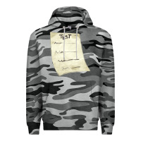 Slate Camo test sheet fa element Premium Hoodie - FaDigitalArtStudio