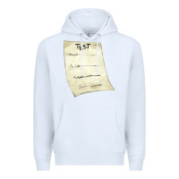 White test sheet fa element Premium Hoodie - FaDigitalArtStudio