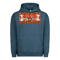 Pigment Midnight Navy basketball gnome license plate Urban Hoodie - HRA Design Shop