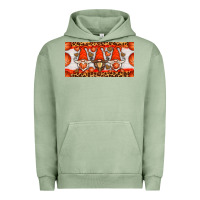 Pigment Oil Green basketball gnome license plate Urban Hoodie - HRA Design Shop