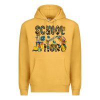 Mustard school hero Premium Hoodie - CowhideDigitalArt