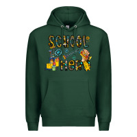 Sports Green school hero Premium Hoodie - CowhideDigitalArt