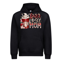 Black baseball mom coffee Urban Hoodie - RacoonDesign