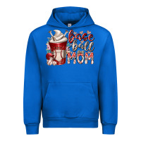 Cobalt baseball mom coffee Urban Hoodie - RacoonDesign