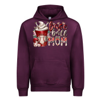 Mauve Wine baseball mom coffee Urban Hoodie - RacoonDesign