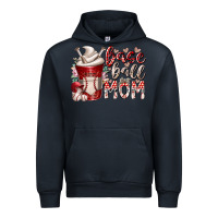 Navy baseball mom coffee Urban Hoodie - RacoonDesign