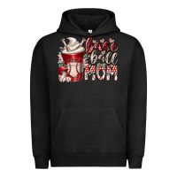 Pigment Black baseball mom coffee Urban Hoodie - RacoonDesign
