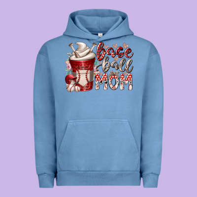 Baseball Mom Coffee Urban Hoodie Designed By Racoondesign