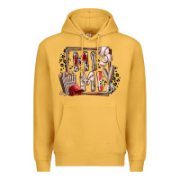Mustard mimi baseball Premium Hoodie - RacoonDesign