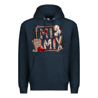 Navy mimi baseball Premium Hoodie - RacoonDesign