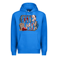 True Royal mimi baseball Premium Hoodie - RacoonDesign