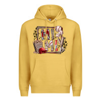 Antique Gold mimi baseball Premium Hoodie - RacoonDesign
