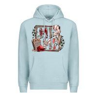 Blue Mist mimi baseball Premium Hoodie - RacoonDesign