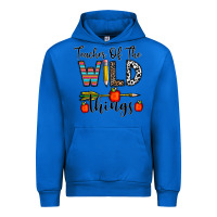 Cobalt teacher of the wild things Urban Hoodie - CowhideDigitalArt