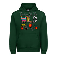 Forest Green teacher of the wild things Urban Hoodie - CowhideDigitalArt