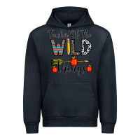Navy teacher of the wild things Urban Hoodie - CowhideDigitalArt