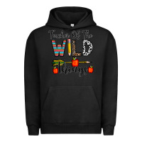 Pigment Black teacher of the wild things Urban Hoodie - CowhideDigitalArt