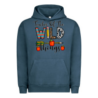 Pigment Midnight Navy teacher of the wild things Urban Hoodie - CowhideDigitalArt