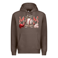 Coffee mom baseball Premium Hoodie - RacoonDesign