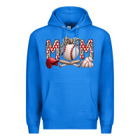 True Royal mom baseball Premium Hoodie - RacoonDesign