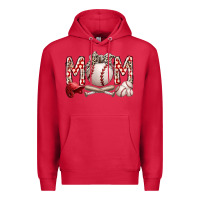 Cardinal mom baseball Premium Hoodie - RacoonDesign