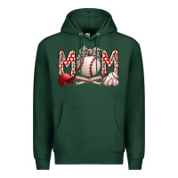 Sports Green mom baseball Premium Hoodie - RacoonDesign