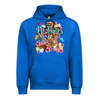 Cobalt Easter Day He lives Urban Hoodie - OliviaCreatesArt