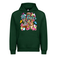 Forest Green Easter Day He lives Urban Hoodie - OliviaCreatesArt