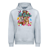 Heather Grey Easter Day He lives Urban Hoodie - OliviaCreatesArt