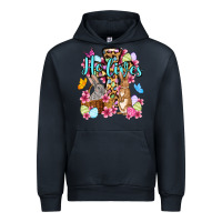 Navy Easter Day He lives Urban Hoodie - OliviaCreatesArt
