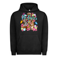 Pigment Black Easter Day He lives Urban Hoodie - OliviaCreatesArt