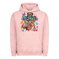 Pigment Salmon Easter Day He lives Urban Hoodie - OliviaCreatesArt