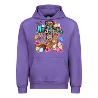 Tulip Easter Day He lives Urban Hoodie - OliviaCreatesArt
