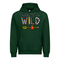 Forest Green teacher of the wild Urban Hoodie - CowhideDigitalArt