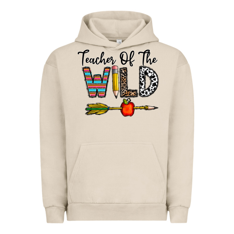 Teacher Of The Wild Urban Hoodie by CowhideDigitalArt | Teevron