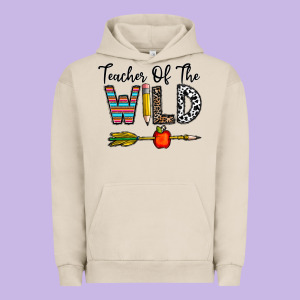 Teacher Of The Wild Urban Hoodie Designed By Cowhidedigitalart