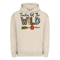 Pigment French Oak teacher of the wild Urban Hoodie - CowhideDigitalArt