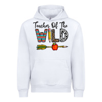 White teacher of the wild Urban Hoodie - CowhideDigitalArt