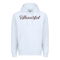 White thankful Premium Hoodie - FaDigitalArtStudio