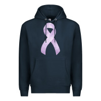 Navy testicular cancer ribbon fa element Premium Hoodie - FaDigitalArtStudio