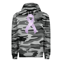Slate Camo testicular cancer ribbon fa element Premium Hoodie - FaDigitalArtStudio