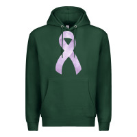 Sports Green testicular cancer ribbon fa element Premium Hoodie - FaDigitalArtStudio